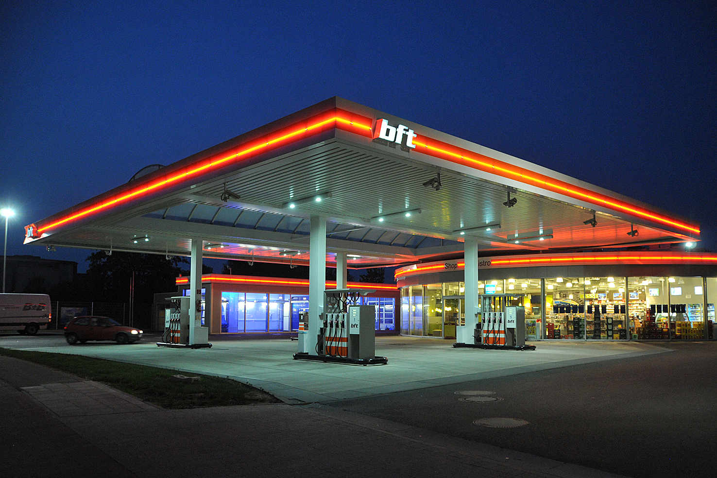 Bft Tankstelle Hans Böckler Straße Langenfeld Rheinland